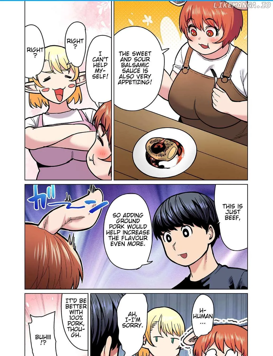 Shin Elf-san wa Yaserarenai. Chapter 25 page 43 - 