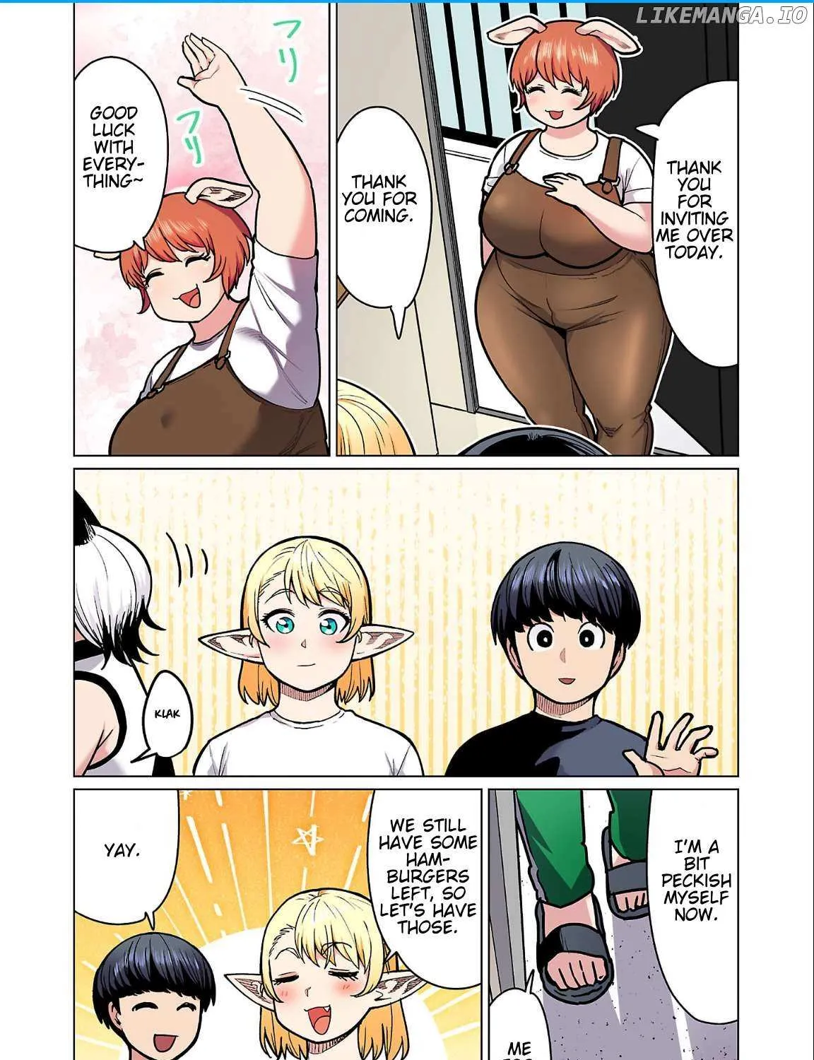 Shin Elf-san wa Yaserarenai. Chapter 25 page 49 - 