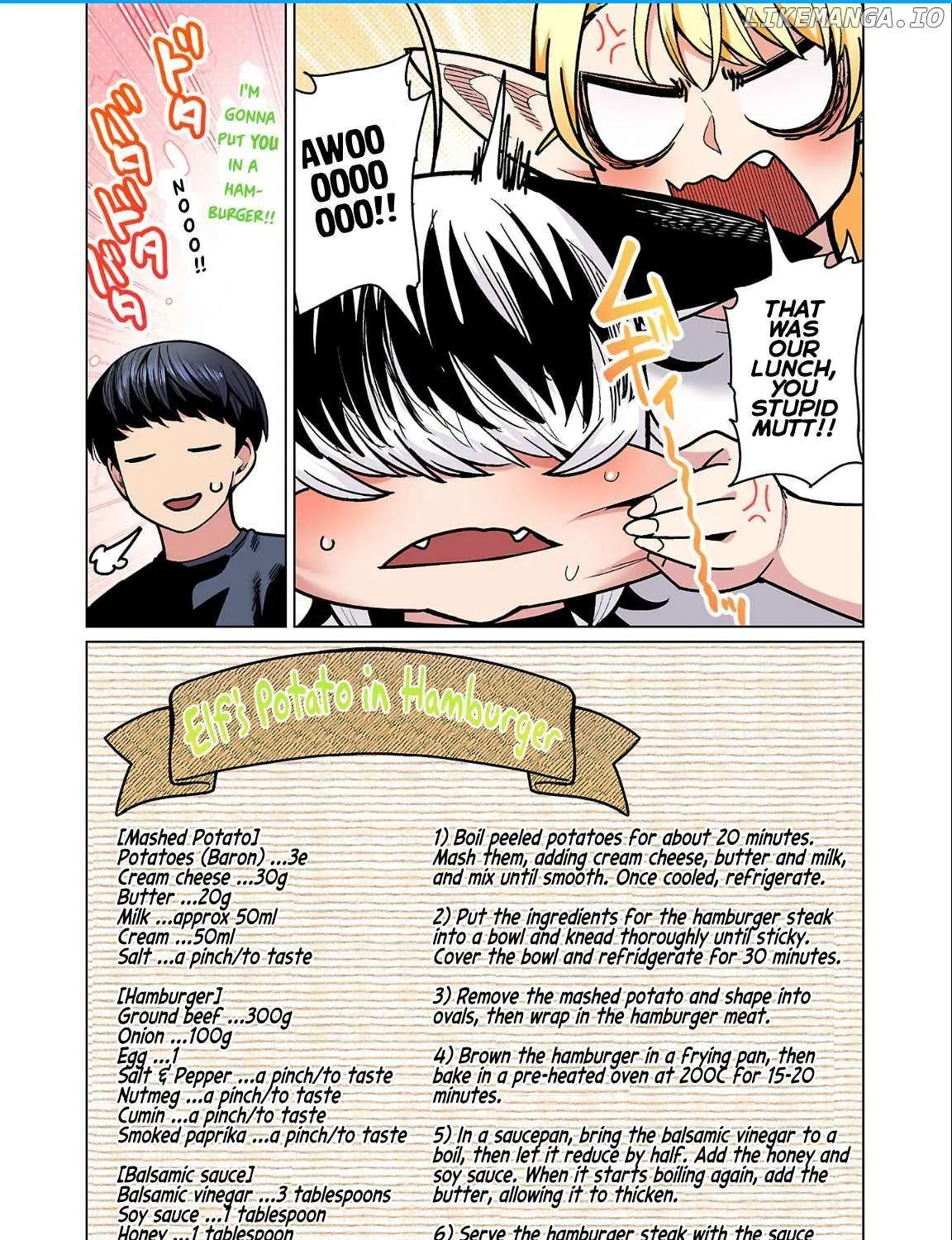 Shin Elf-san wa Yaserarenai. Chapter 25 page 53 - 