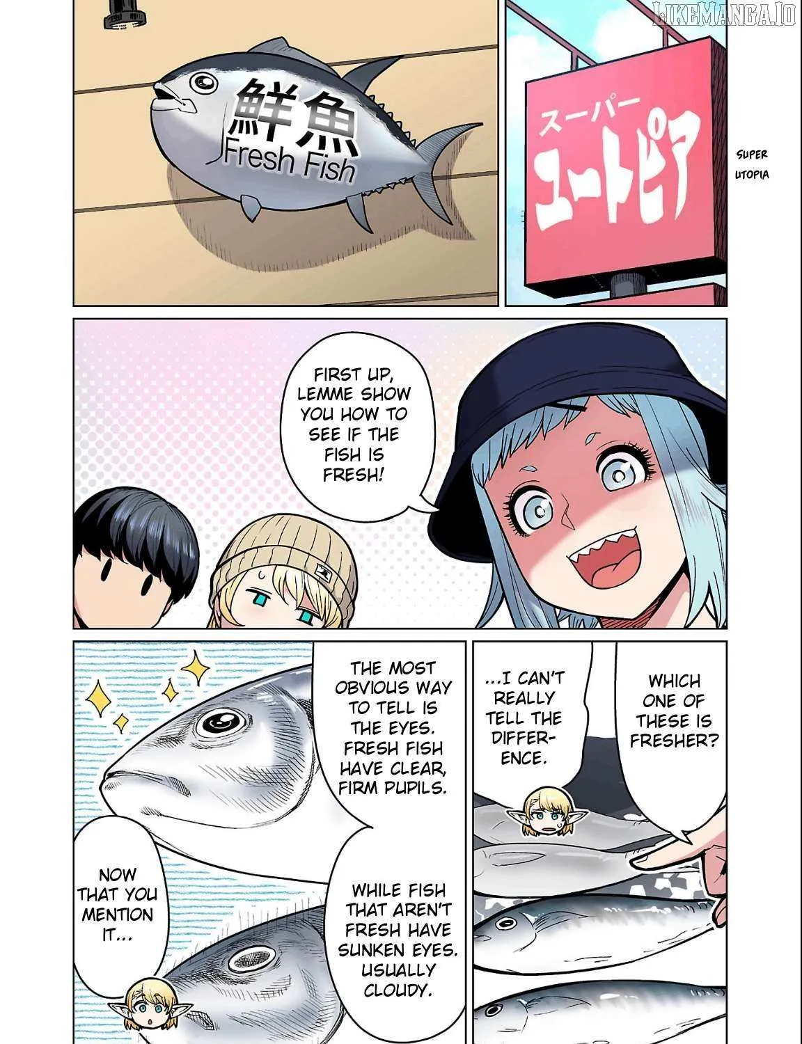 Shin Elf-san wa Yaserarenai. Chapter 26 page 14 - 