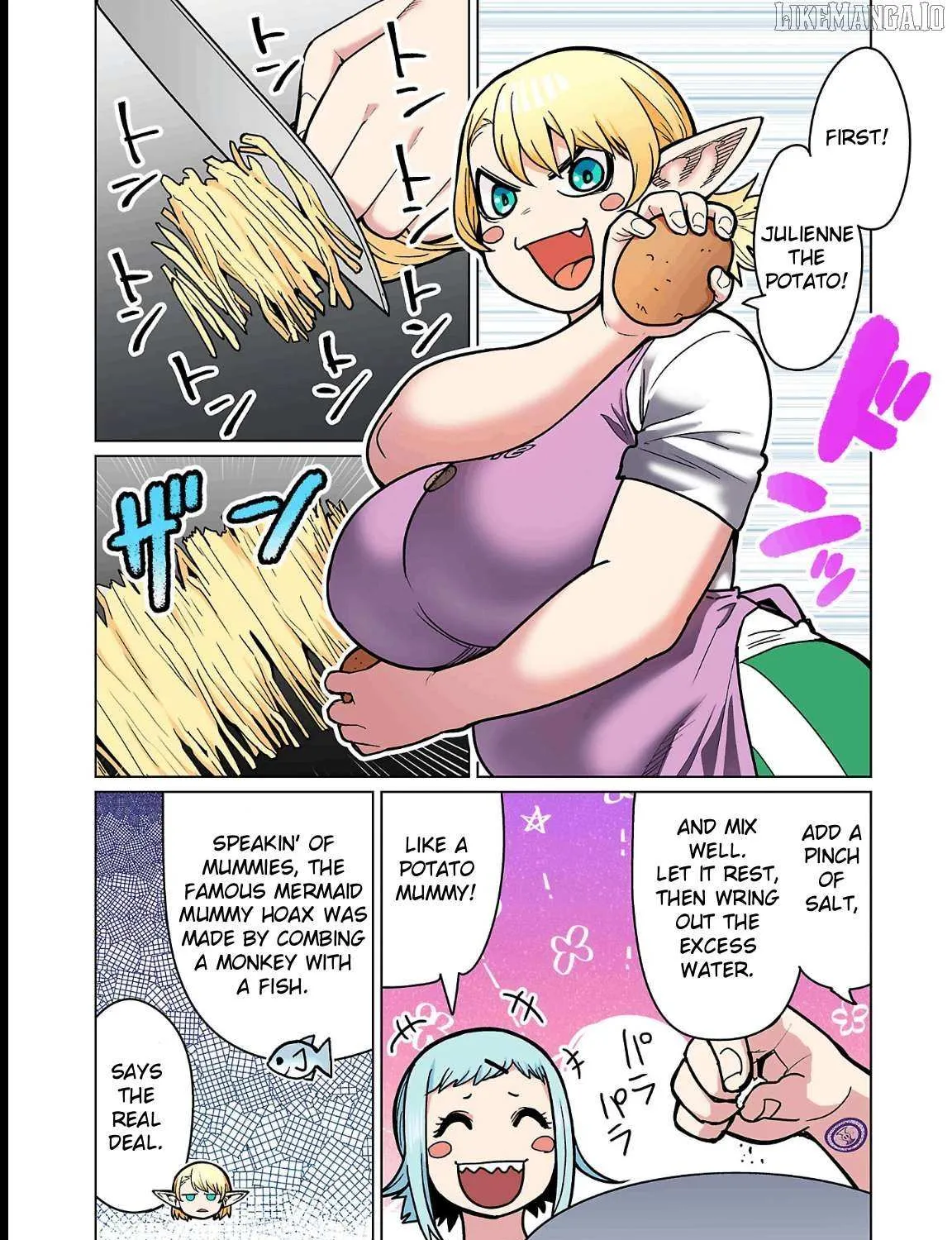 Shin Elf-san wa Yaserarenai. Chapter 26 page 28 - 