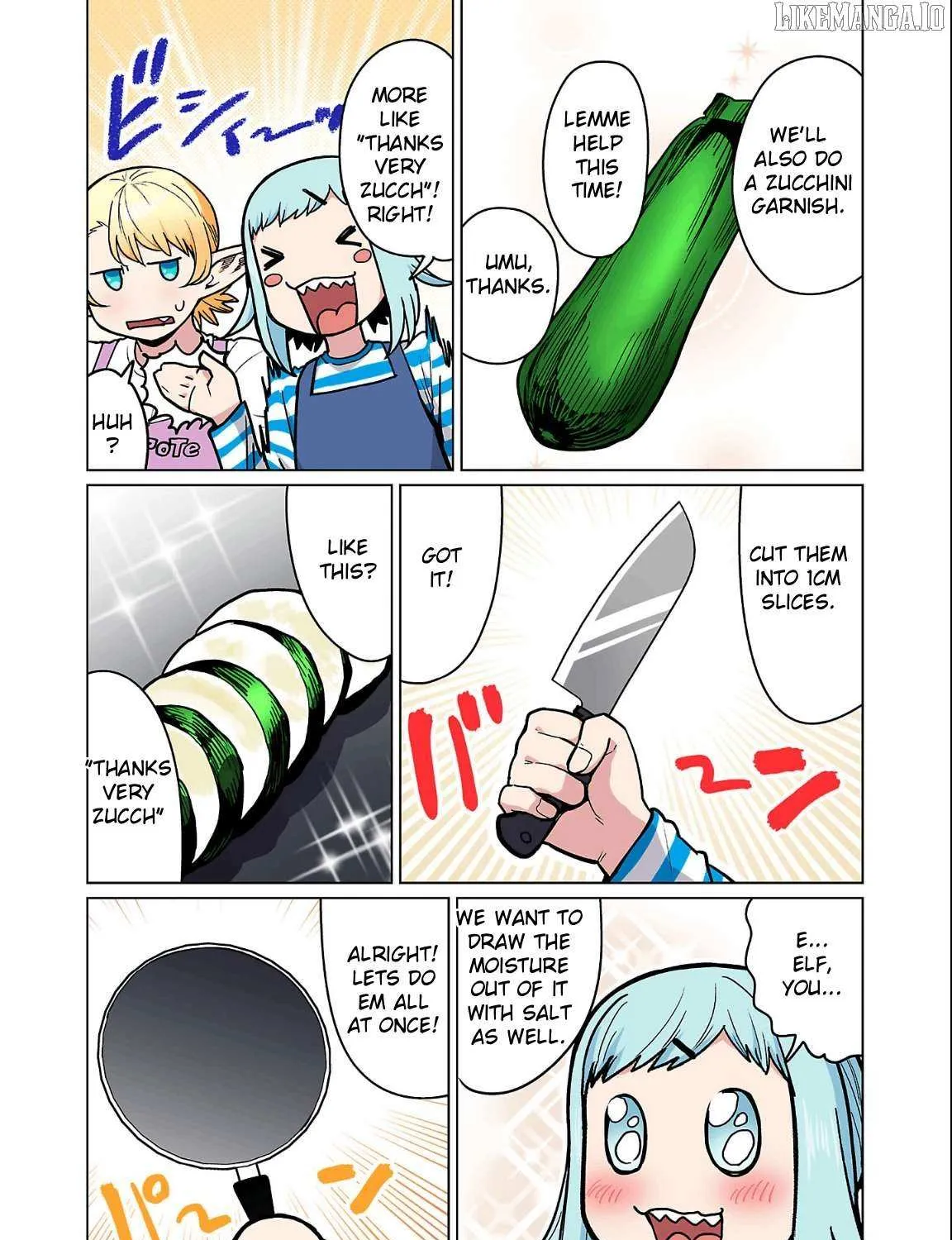 Shin Elf-san wa Yaserarenai. Chapter 26 page 34 - 