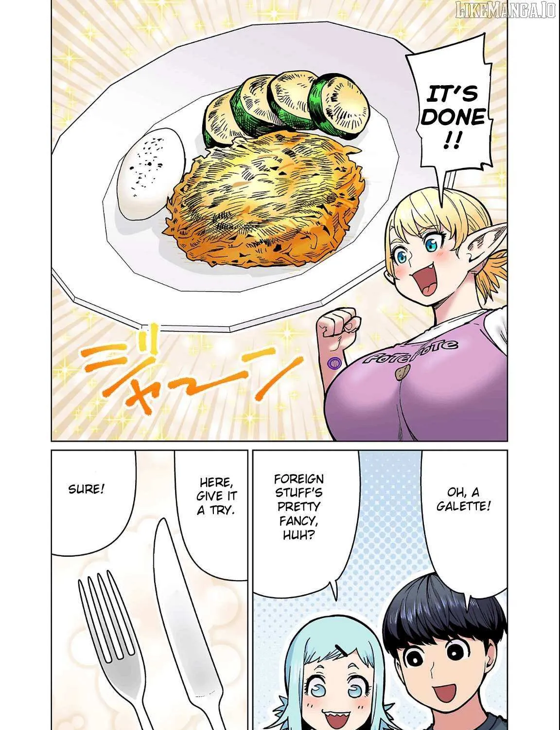 Shin Elf-san wa Yaserarenai. Chapter 26 page 38 - 