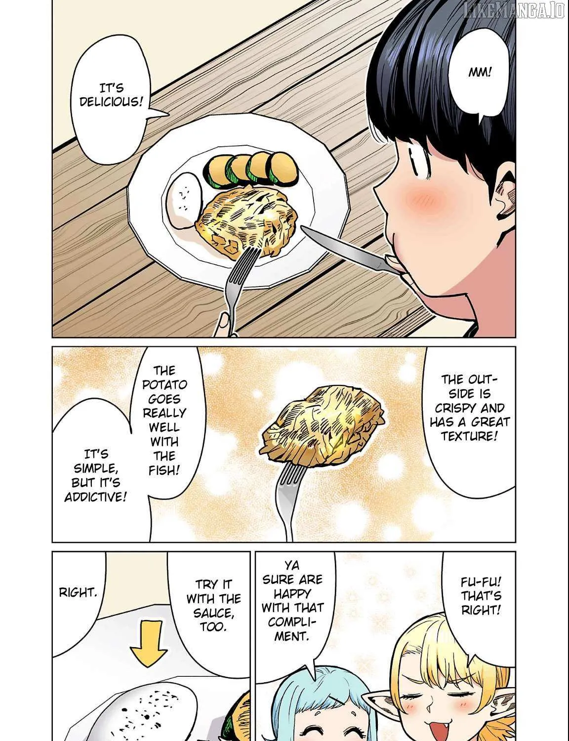 Shin Elf-san wa Yaserarenai. Chapter 26 page 42 - 