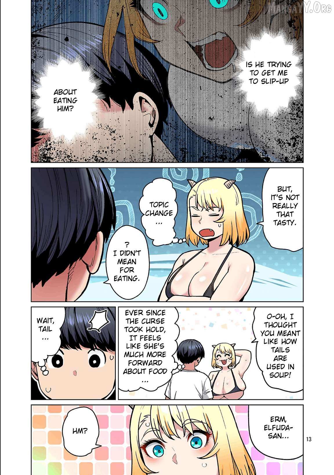 Shin Elf-san wa Yaserarenai. Chapter 27 page 16 - 