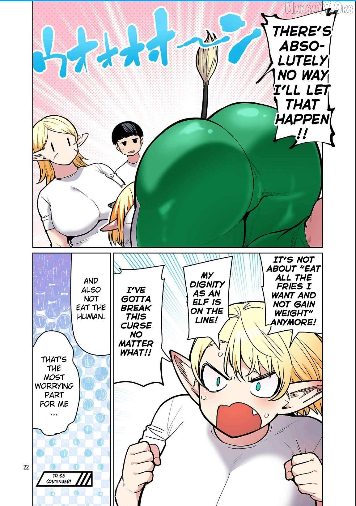 Shin Elf-san wa Yaserarenai. Chapter 27 page 25 - 