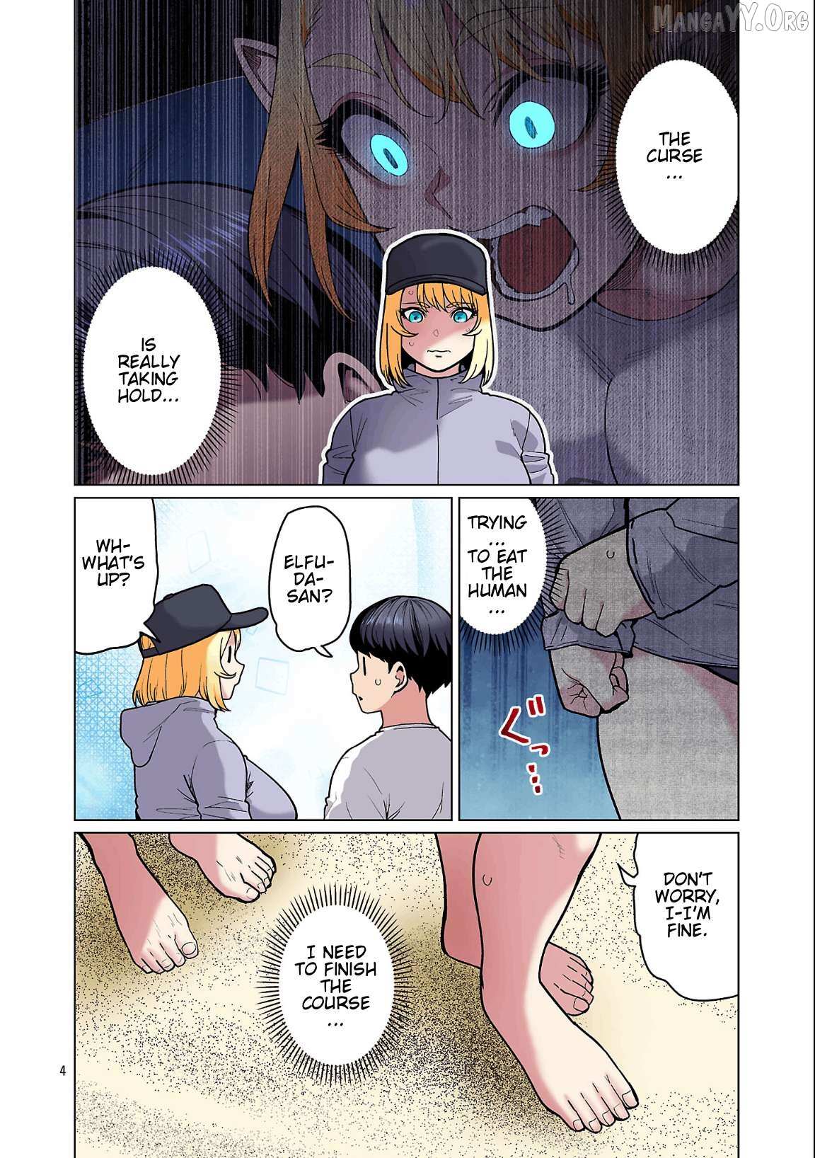 Shin Elf-san wa Yaserarenai. Chapter 27 page 7 - 