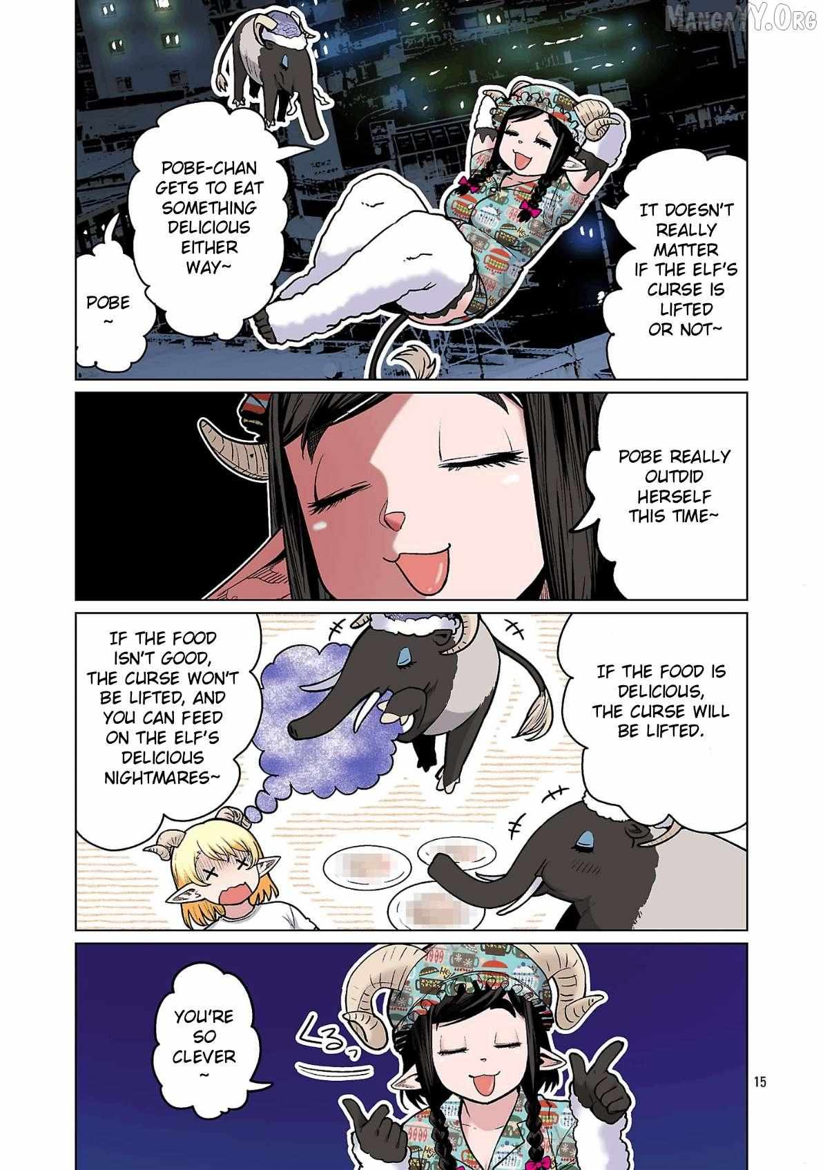 Shin Elf-san wa Yaserarenai. Chapter 28 page 18 - 