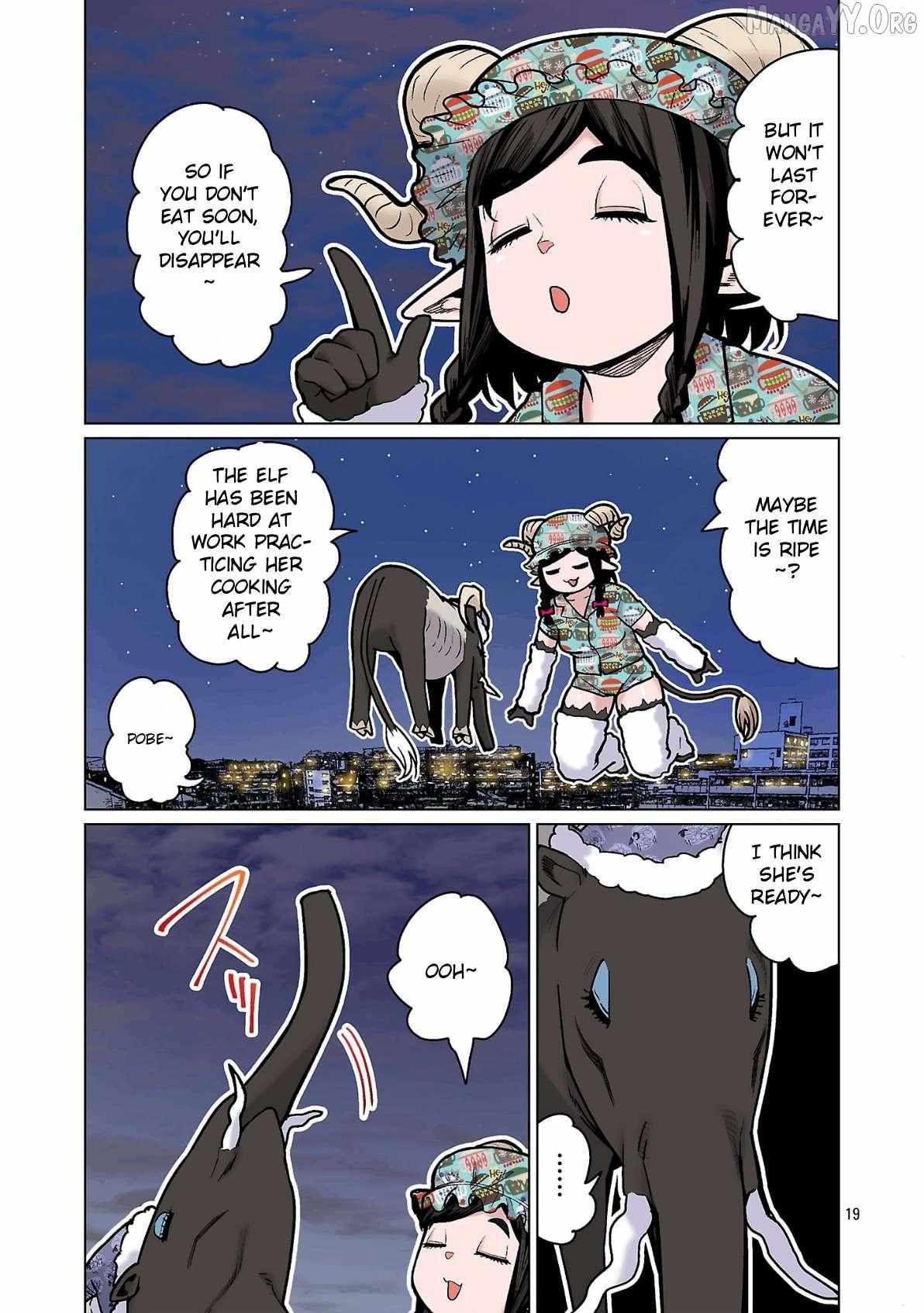 Shin Elf-san wa Yaserarenai. Chapter 28 page 22 - 