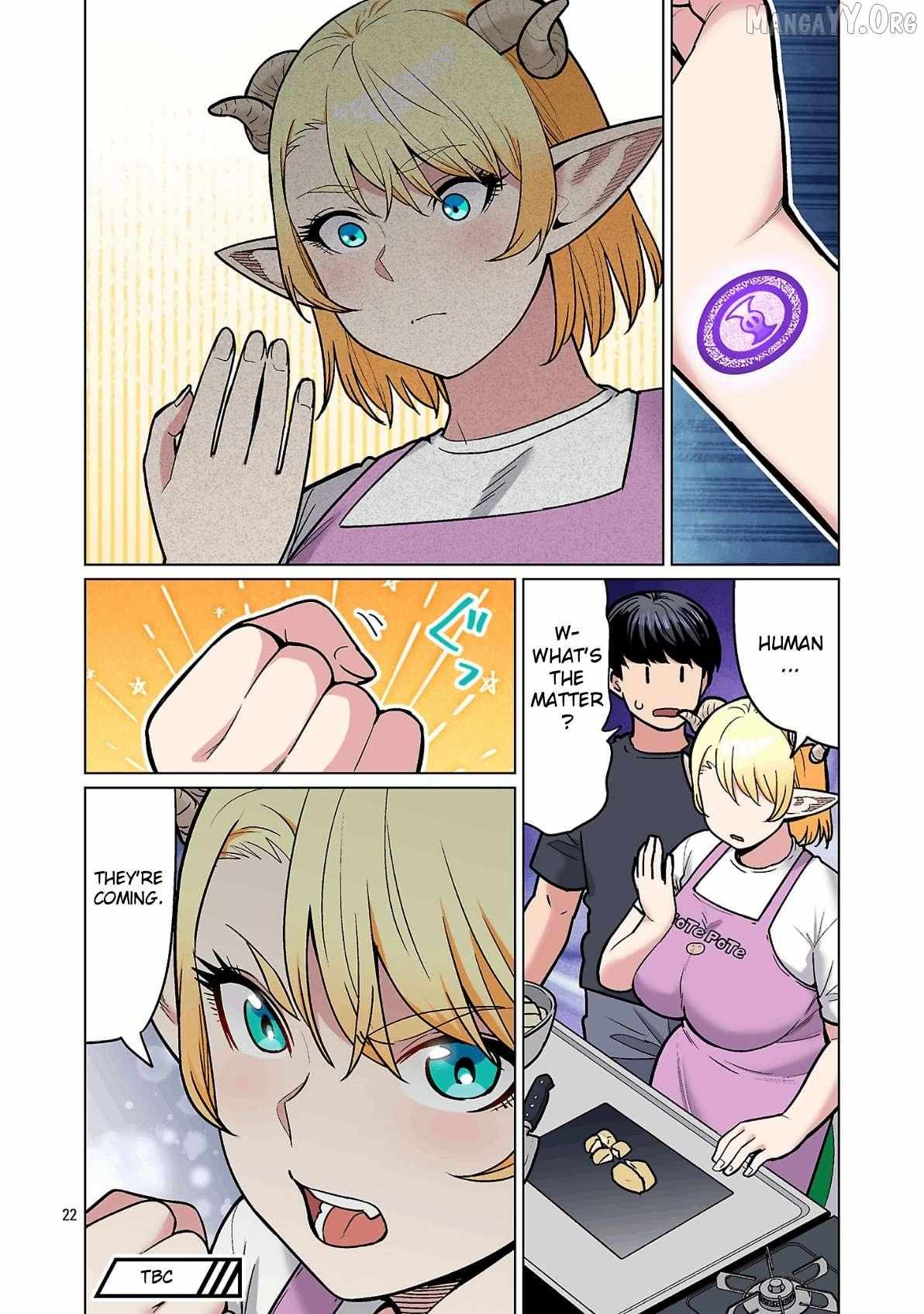 Shin Elf-san wa Yaserarenai. Chapter 28 page 25 - 