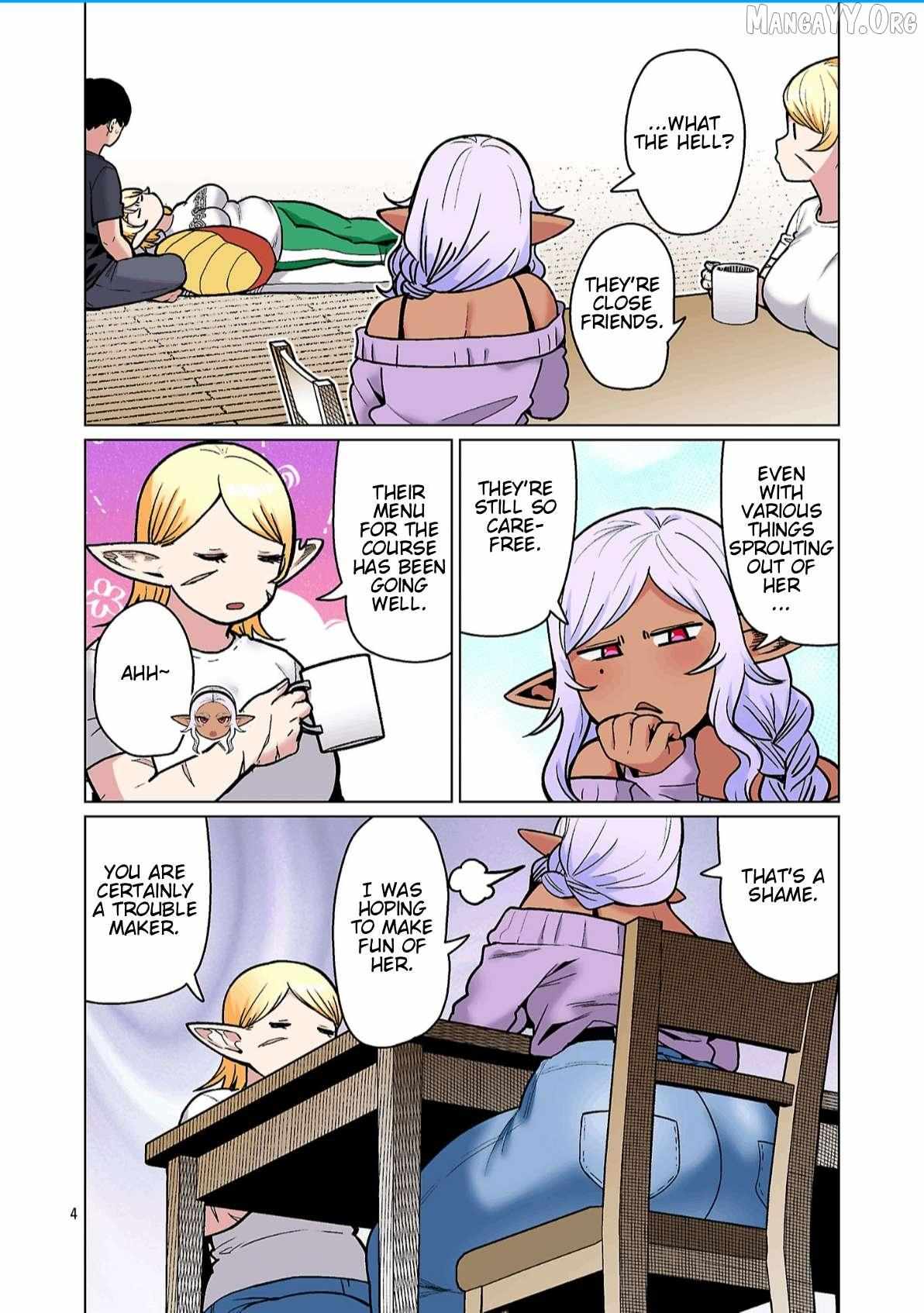 Shin Elf-san wa Yaserarenai. Chapter 28 page 7 - 