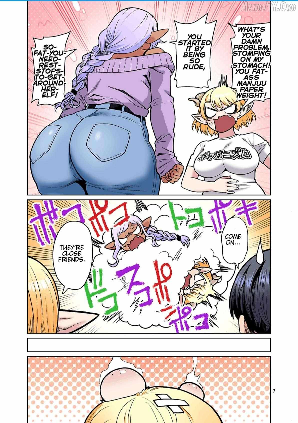 Shin Elf-san wa Yaserarenai. Chapter 28 page 10 - 