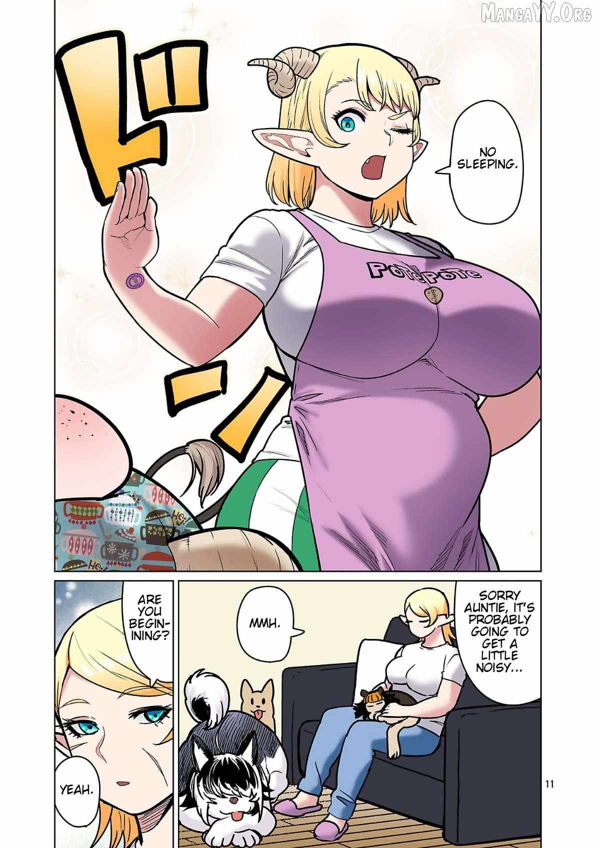 Shin Elf-san wa Yaserarenai. Chapter 29 page 13 - 