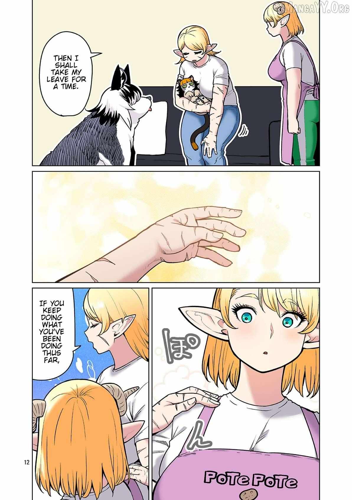 Shin Elf-san wa Yaserarenai. Chapter 29 page 14 - 