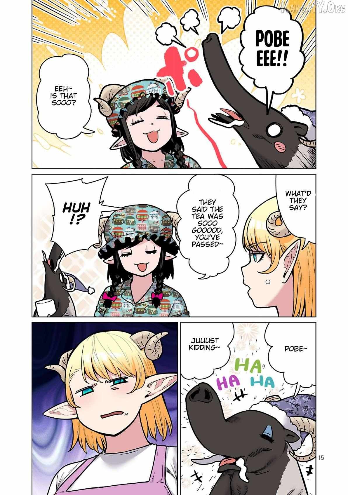 Shin Elf-san wa Yaserarenai. Chapter 29 page 17 - 