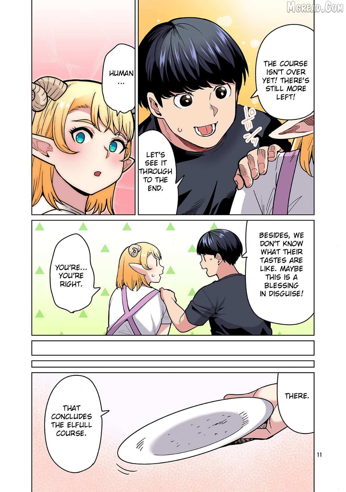 Shin Elf-san wa Yaserarenai. Chapter 30 page 13 - 