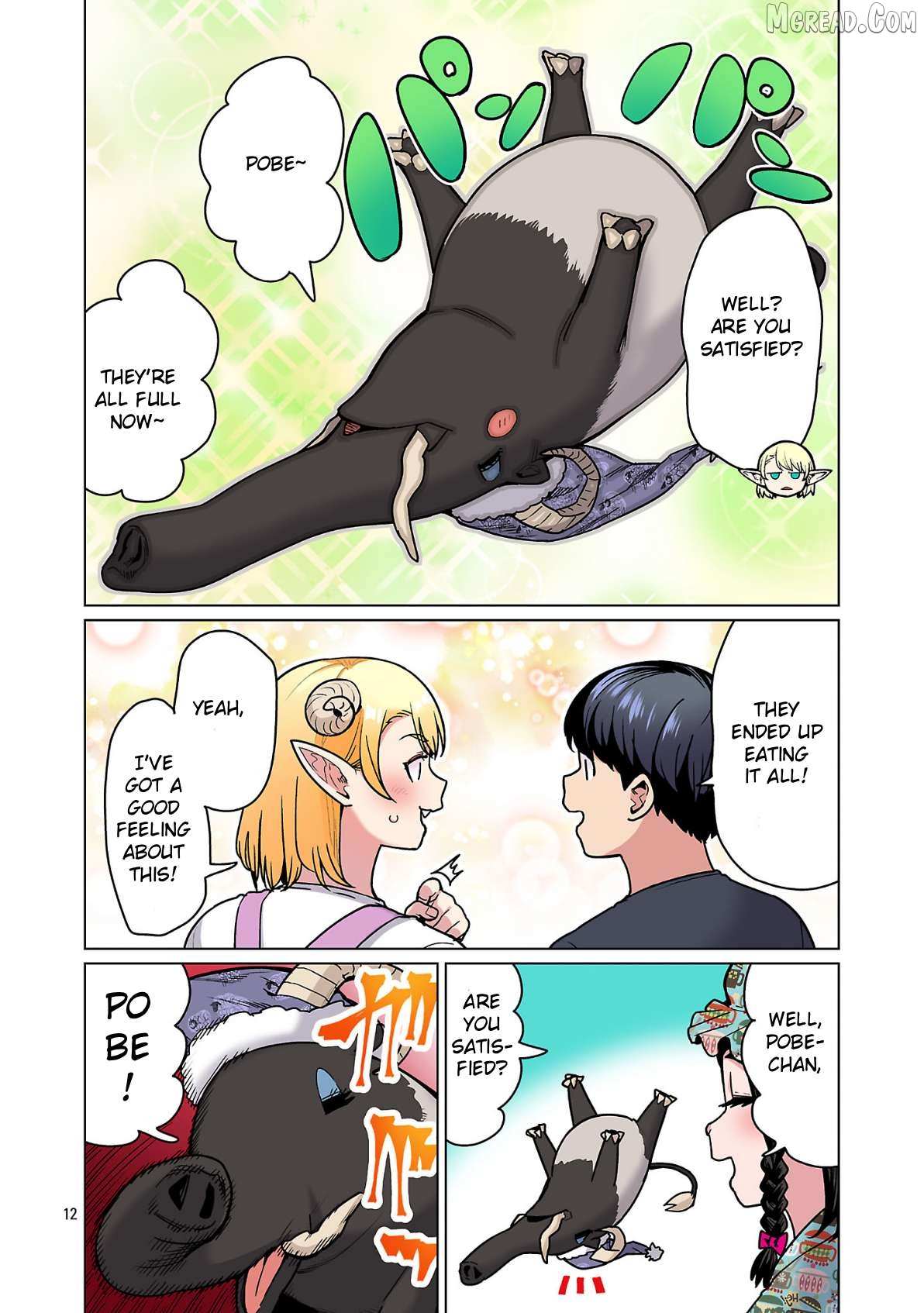 Shin Elf-san wa Yaserarenai. Chapter 30 page 14 - 