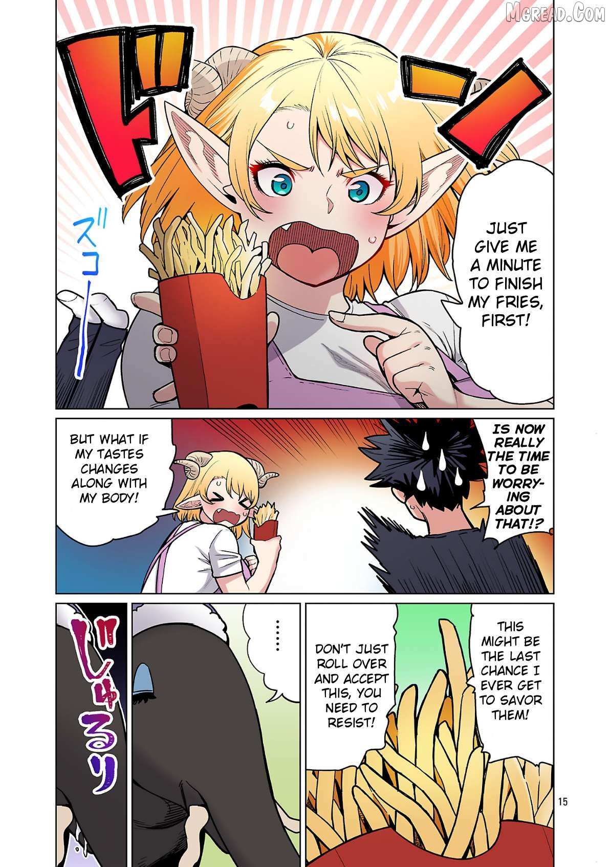 Shin Elf-san wa Yaserarenai. Chapter 30 page 17 - 
