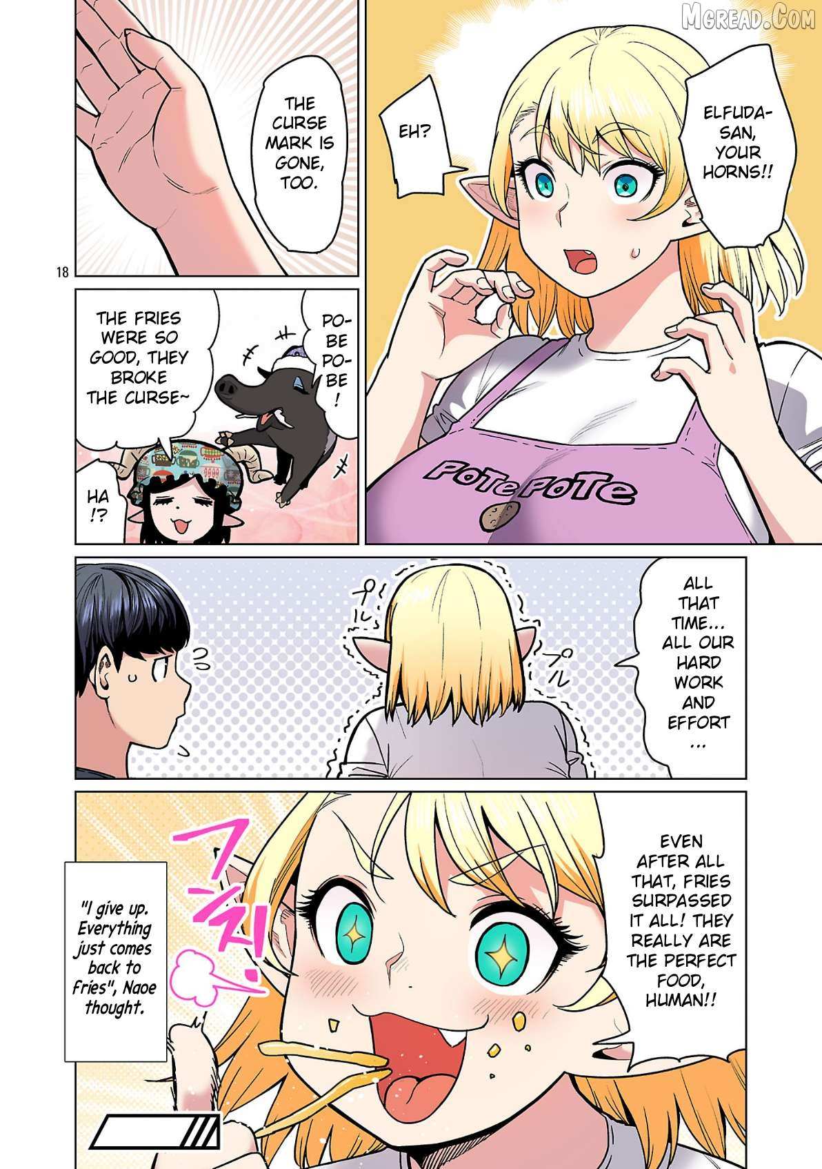 Shin Elf-san wa Yaserarenai. Chapter 30 page 20 - 