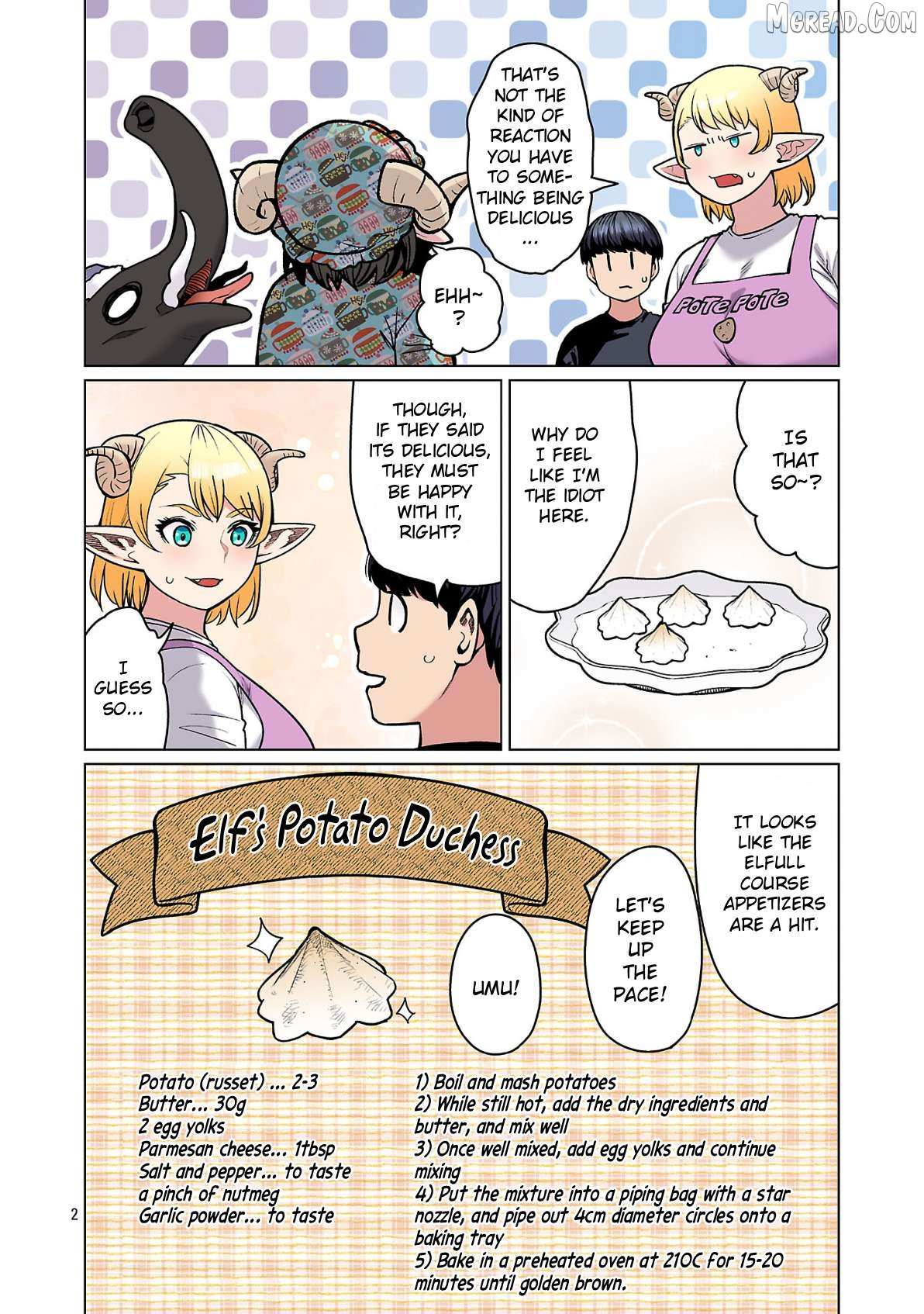 Shin Elf-san wa Yaserarenai. Chapter 30 page 4 - 