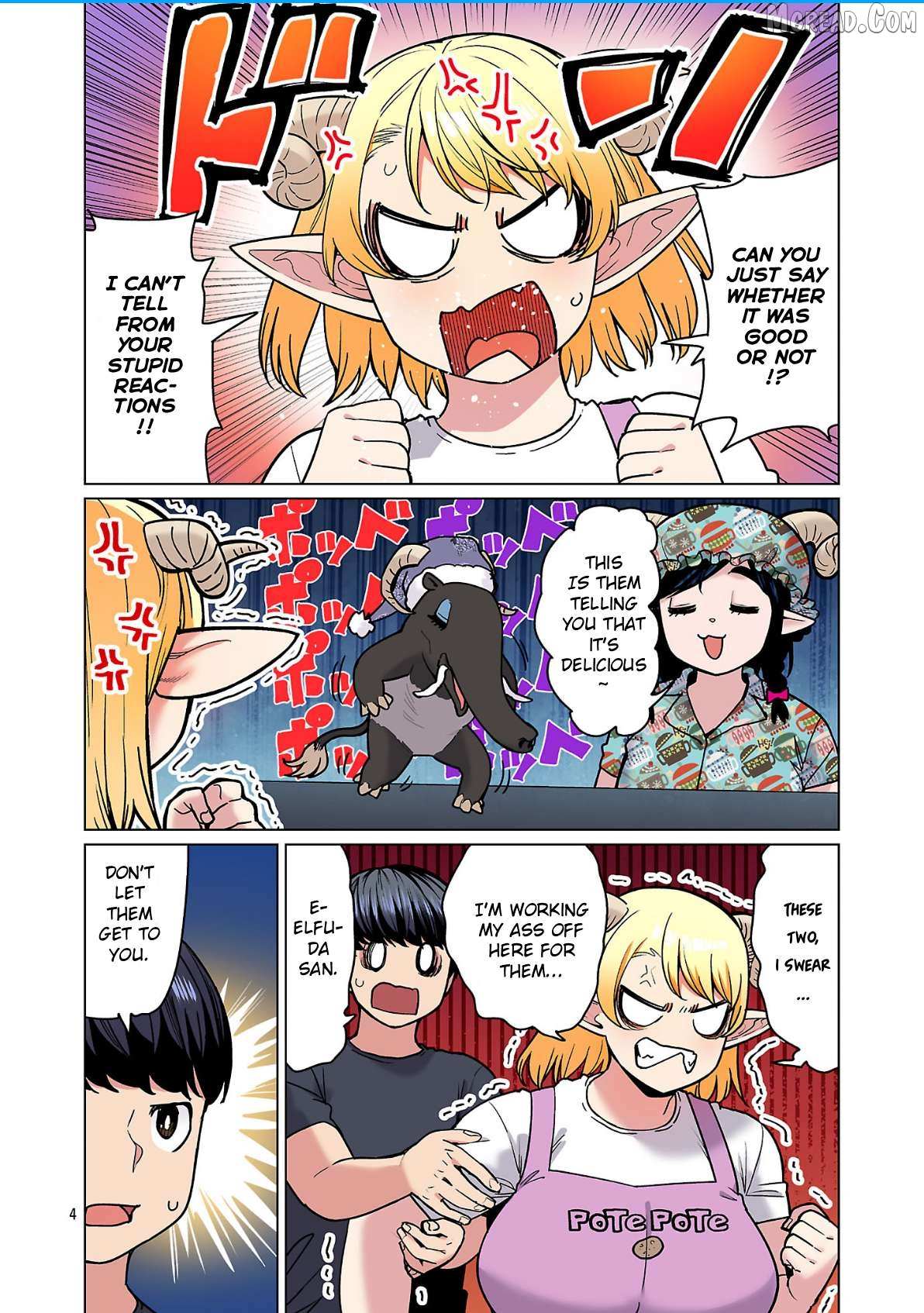 Shin Elf-san wa Yaserarenai. Chapter 30 page 6 - 