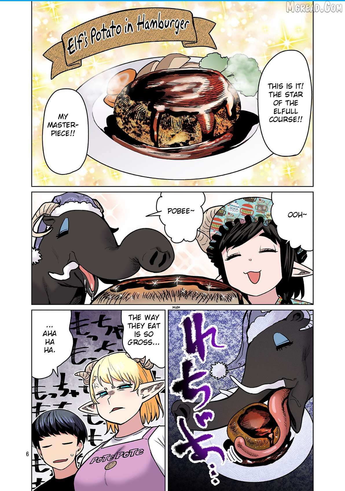 Shin Elf-san wa Yaserarenai. Chapter 30 page 8 - 