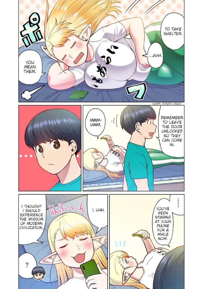 Shin Elf-san wa Yaserarenai. Chapter 4 page 3 - 