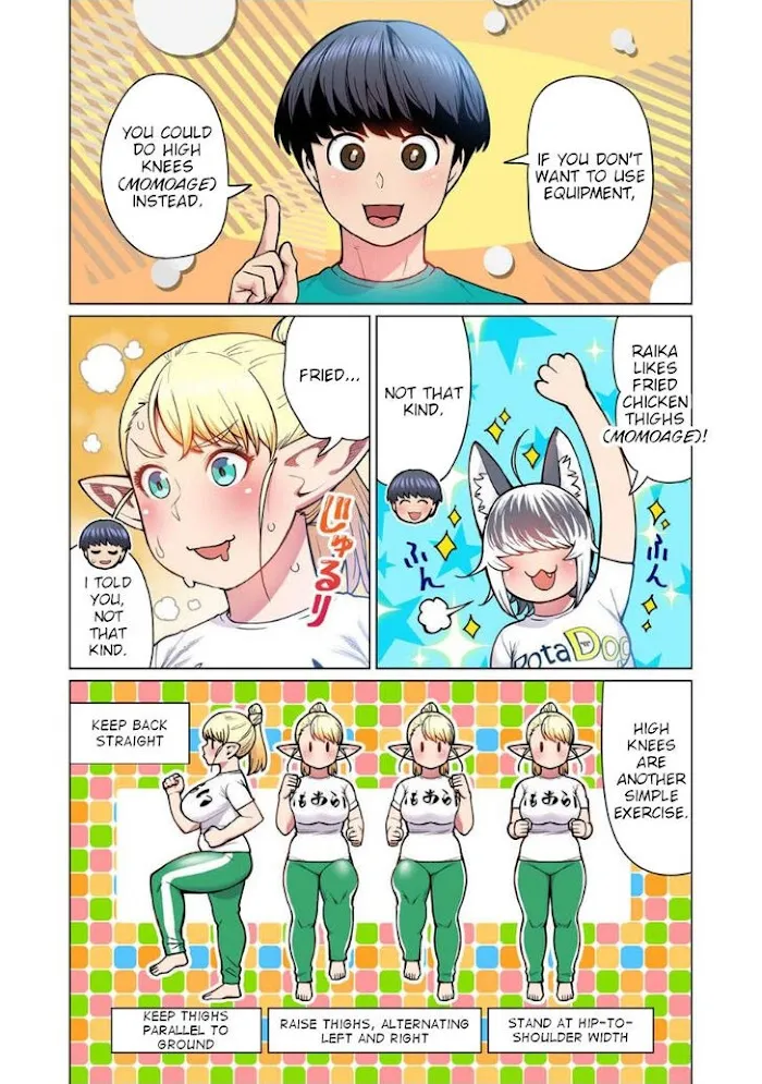 Shin Elf-san wa Yaserarenai. Chapter 4 page 21 - 