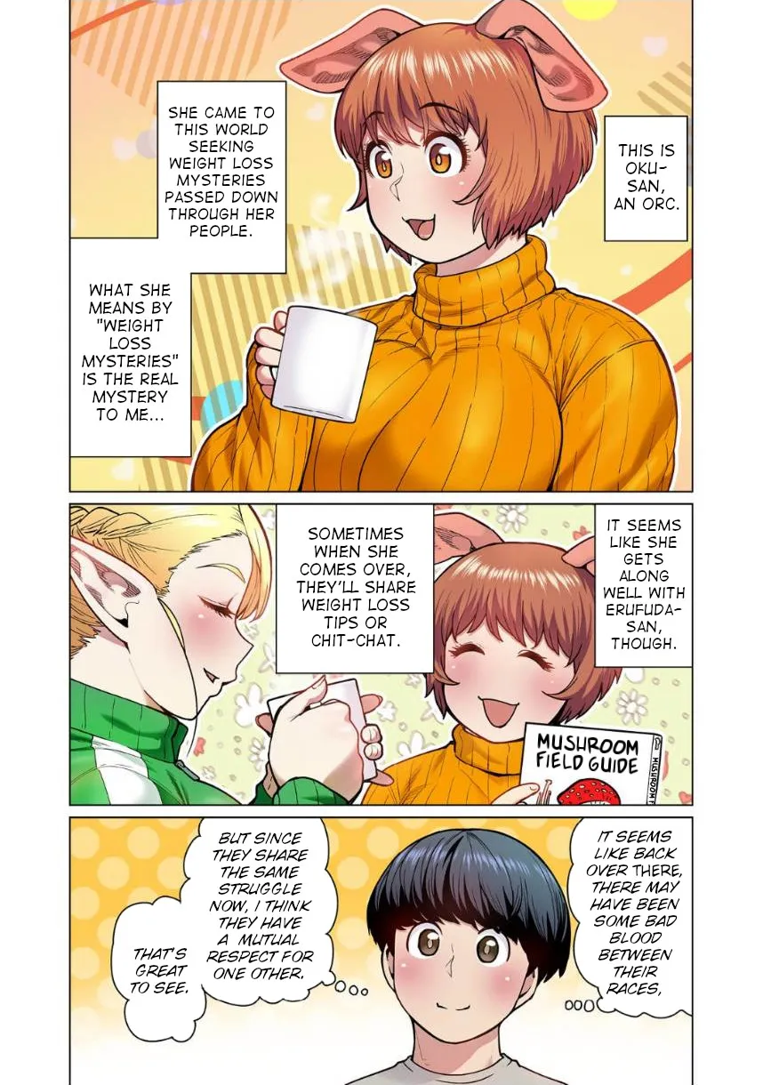 Shin Elf-san wa Yaserarenai. Chapter 5 page 3 - 
