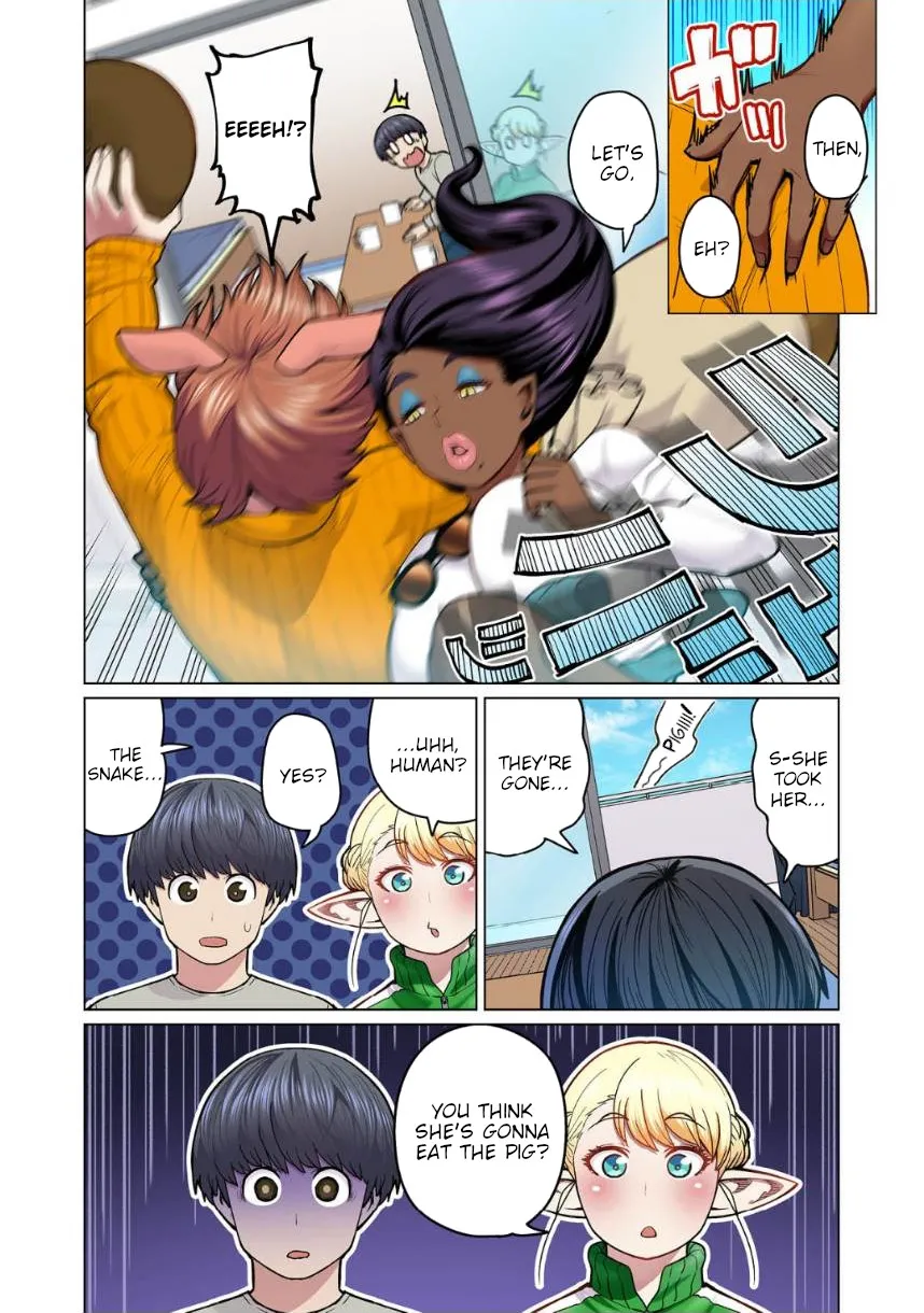 Shin Elf-san wa Yaserarenai. Chapter 5 page 9 - 