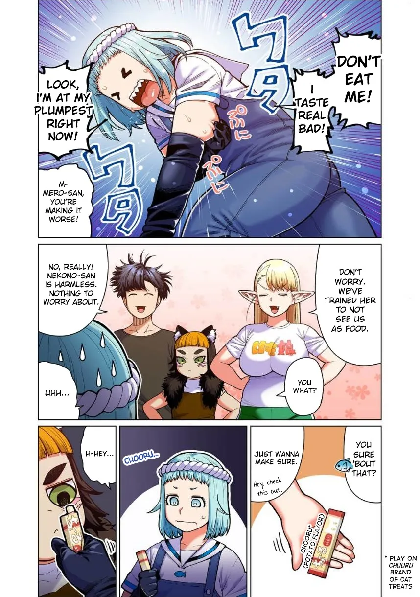 Shin Elf-san wa Yaserarenai. Chapter 9 page 6 - 