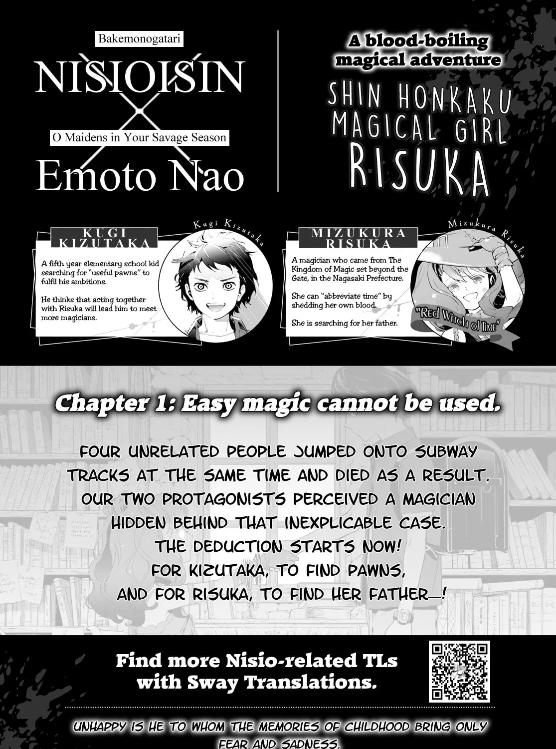 Shin Honkaku Mahou Shoujo Risuka Chapter 2 page 1 - 