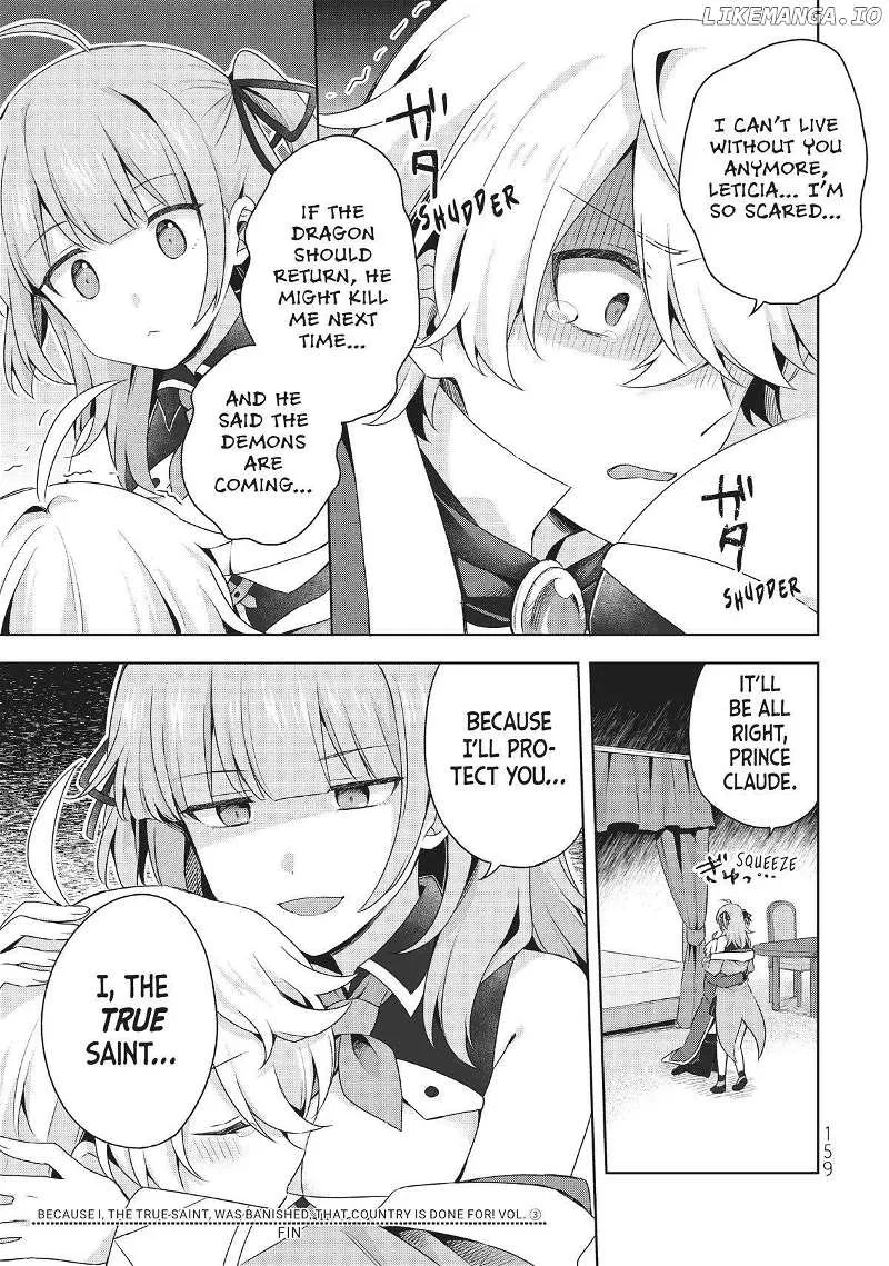 Shin no Seijo de aru Watashi wa Tsuihou Saremashita. Dakara Kono Kuni wa Mou Owari desu Chapter 13 page 29 - 