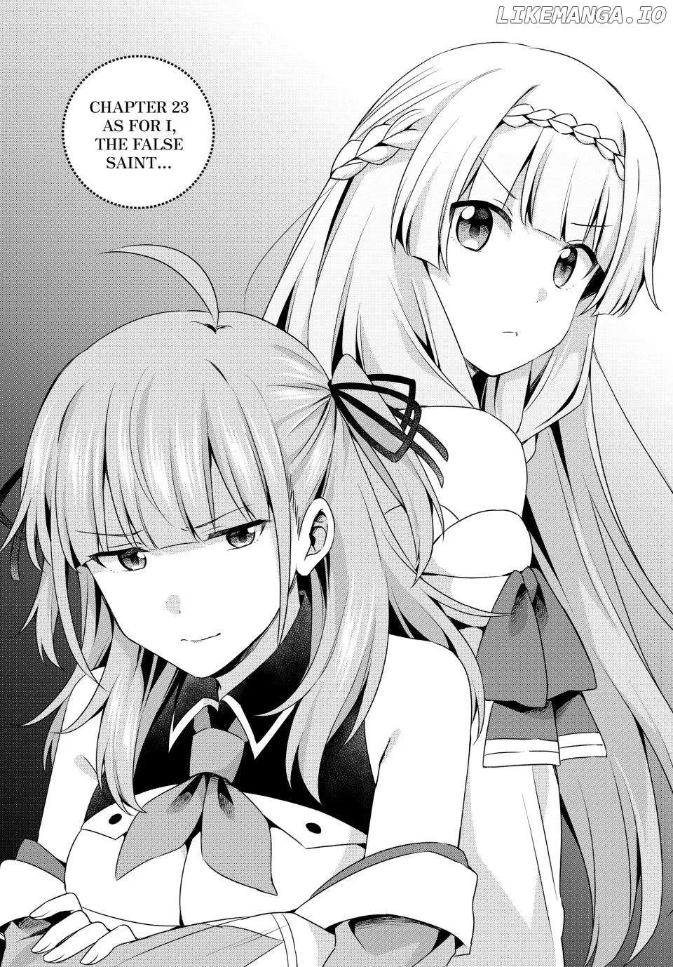 Shin no Seijo de aru Watashi wa Tsuihou Saremashita. Dakara Kono Kuni wa Mou Owari desu Chapter 23 page 1 - 