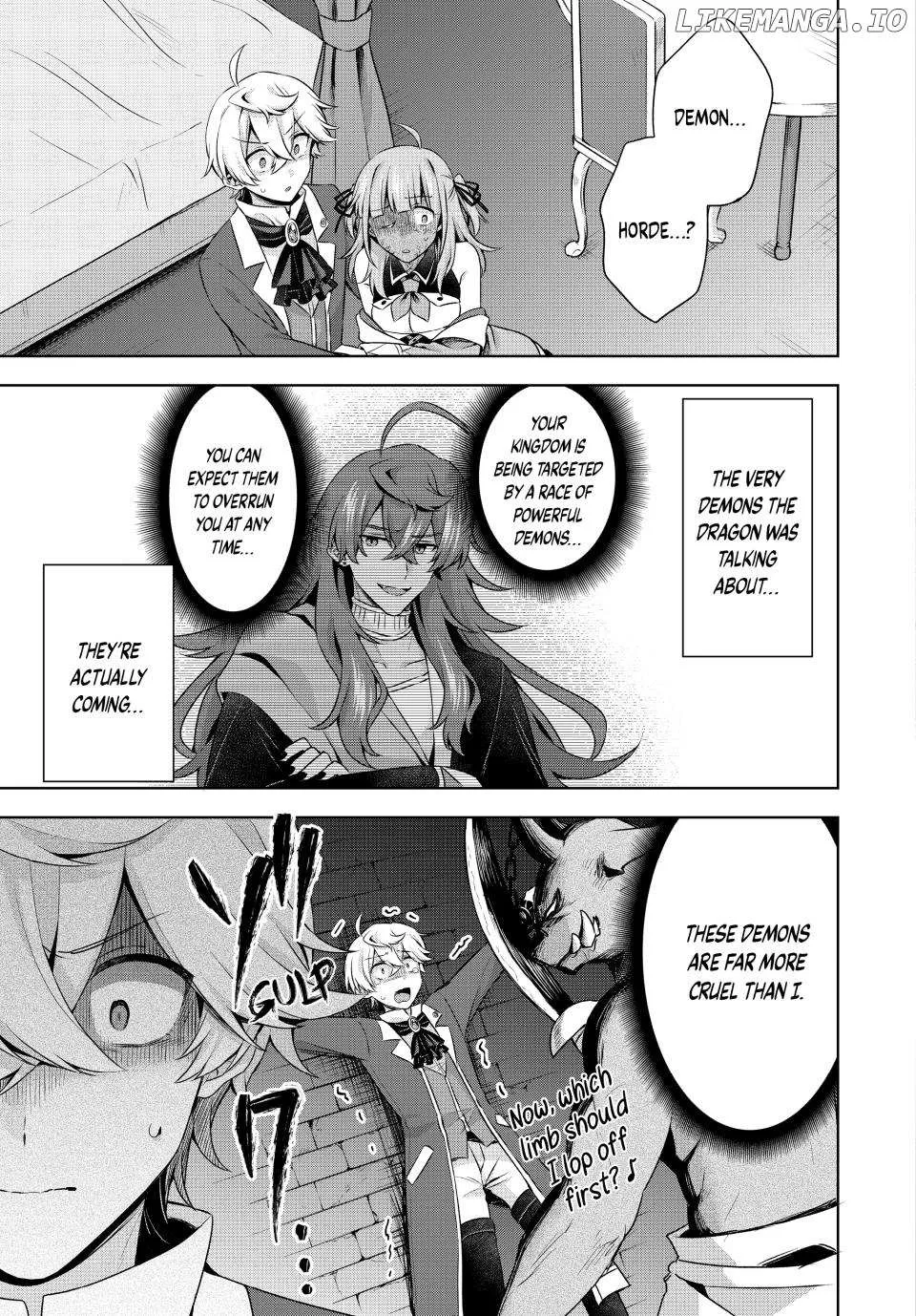 Shin no Seijo de aru Watashi wa Tsuihou Saremashita. Dakara Kono Kuni wa Mou Owari desu Chapter 23 page 22 - 