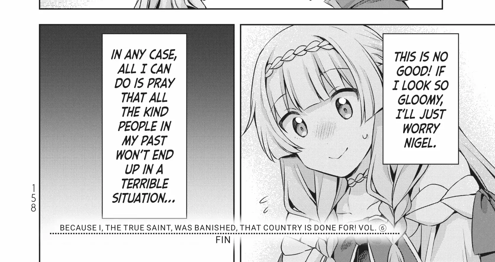Shin no Seijo de aru Watashi wa Tsuihou Saremashita. Dakara Kono Kuni wa Mou Owari desu Chapter 28 page 60 - 