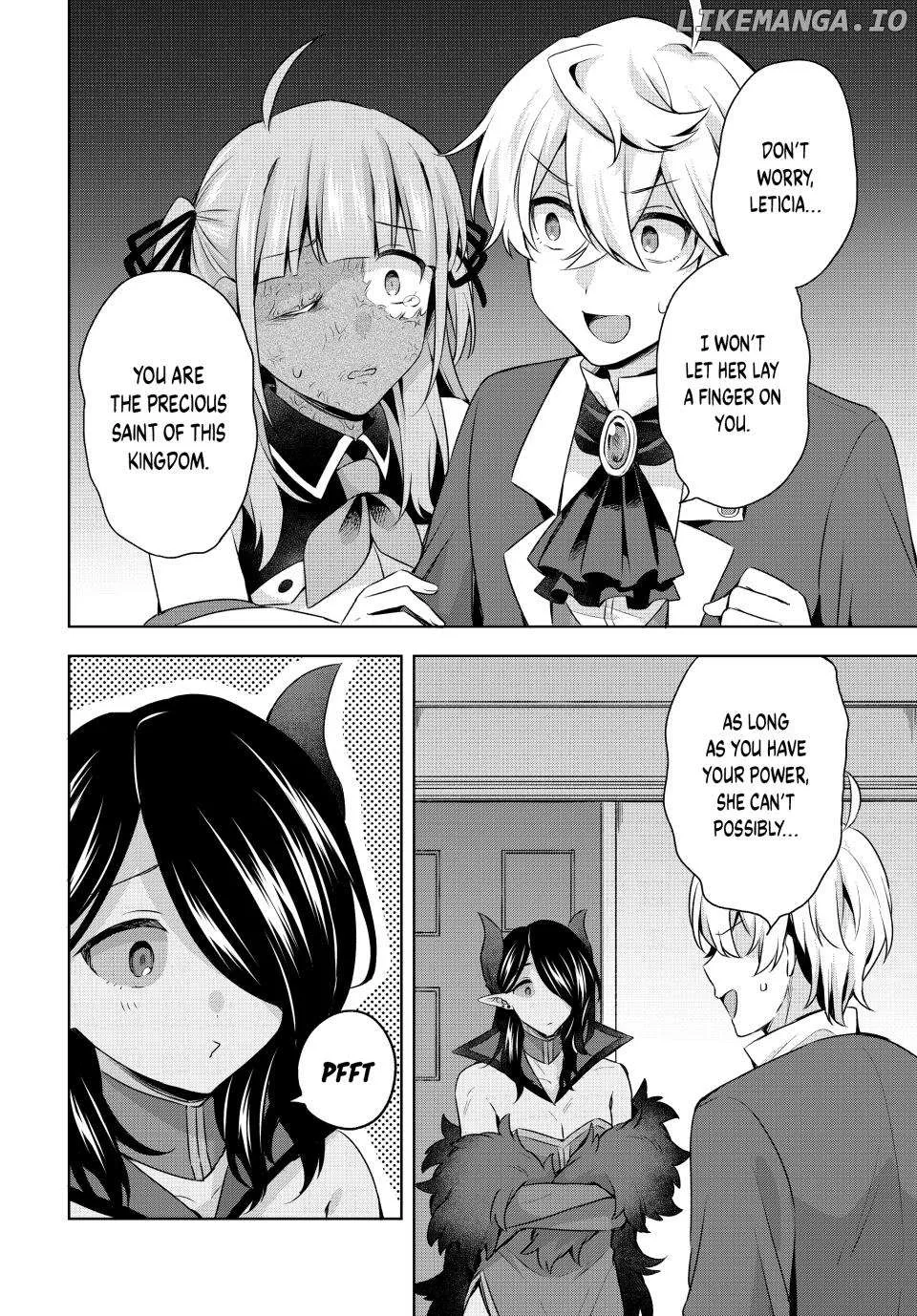 Shin no Seijo de aru Watashi wa Tsuihou Saremashita. Dakara Kono Kuni wa Mou Owari desu Chapter 29 page 14 - 