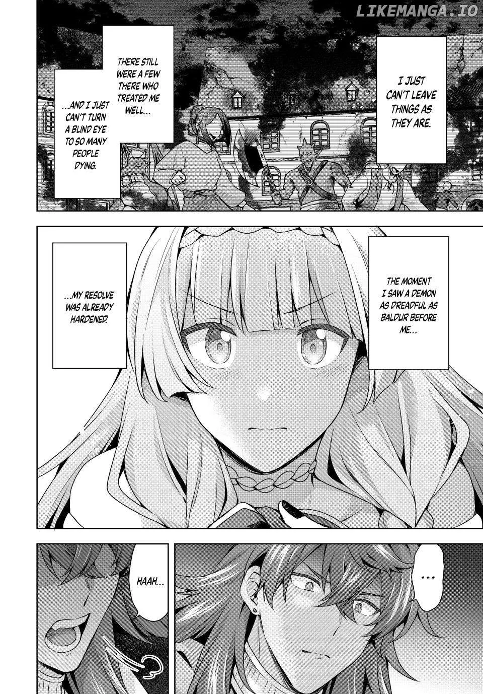 Shin no Seijo de aru Watashi wa Tsuihou Saremashita. Dakara Kono Kuni wa Mou Owari desu Chapter 45 page 14 - 