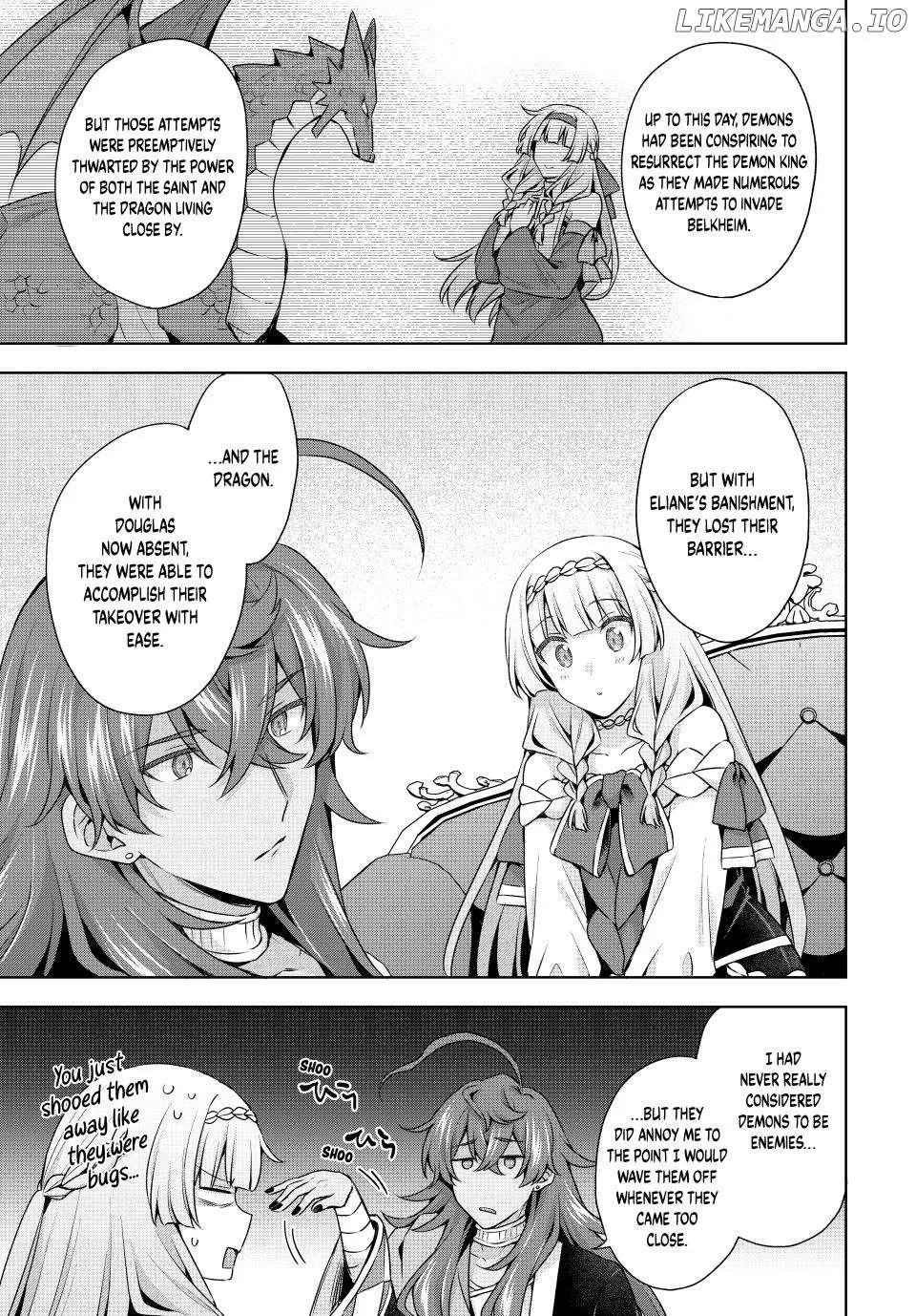 Shin no Seijo de aru Watashi wa Tsuihou Saremashita. Dakara Kono Kuni wa Mou Owari desu Chapter 45 page 25 - 