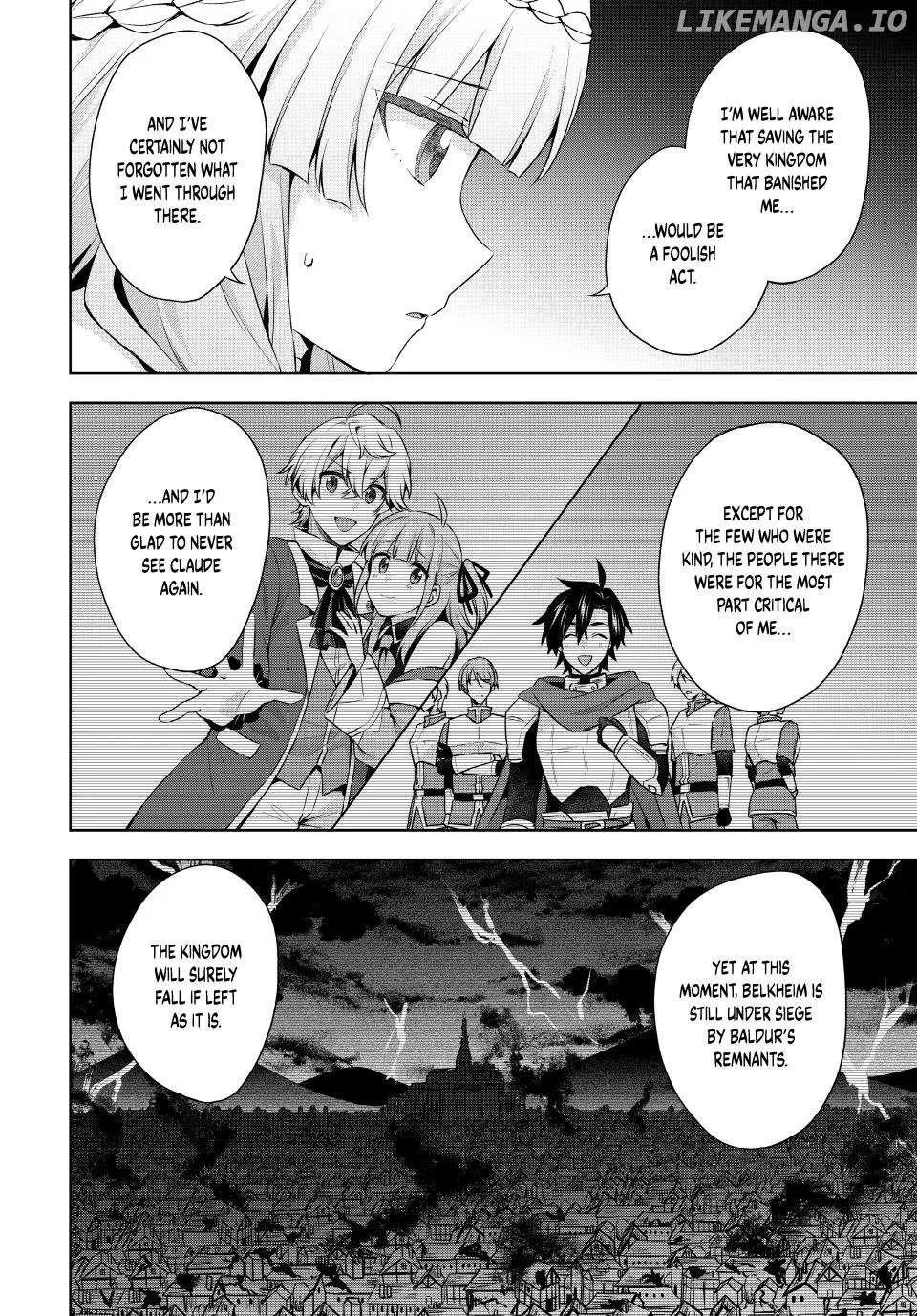 Shin no Seijo de aru Watashi wa Tsuihou Saremashita. Dakara Kono Kuni wa Mou Owari desu Chapter 45 page 4 - 