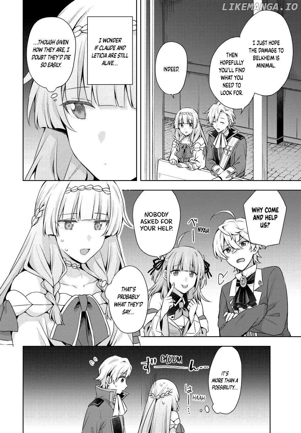 Shin no Seijo de aru Watashi wa Tsuihou Saremashita. Dakara Kono Kuni wa Mou Owari desu Chapter 46 page 23 - 