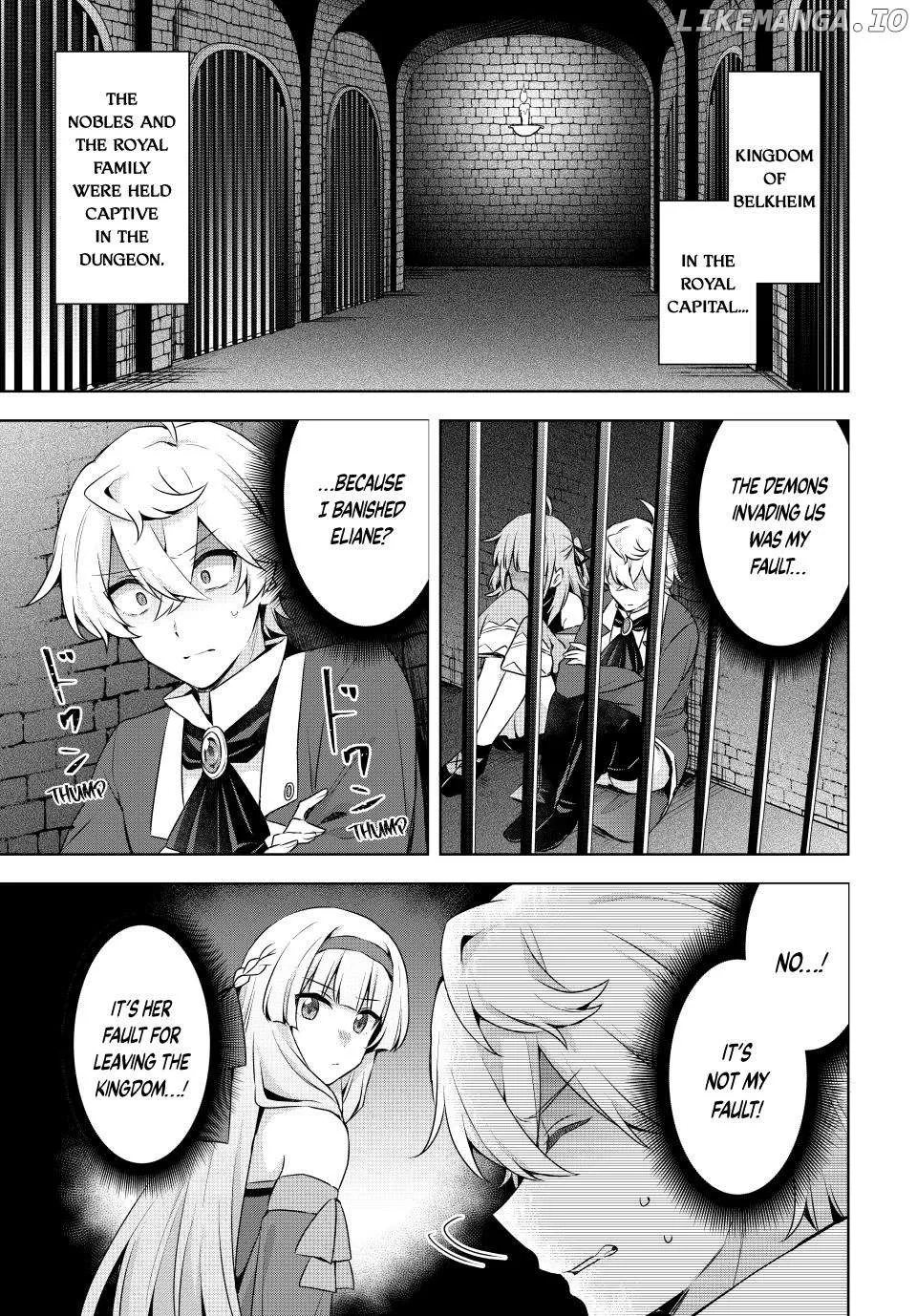 Shin no Seijo de aru Watashi wa Tsuihou Saremashita. Dakara Kono Kuni wa Mou Owari desu Chapter 47 page 10 - 