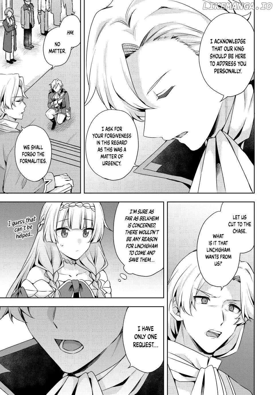 Shin no Seijo de aru Watashi wa Tsuihou Saremashita. Dakara Kono Kuni wa Mou Owari desu Chapter 49 page 24 - 