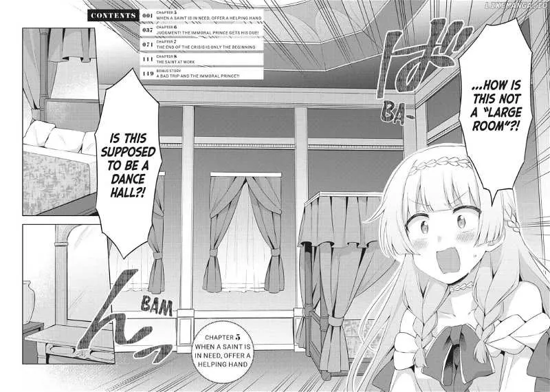 Shin no Seijo de aru Watashi wa Tsuihou Saremashita. Dakara Kono Kuni wa Mou Owari desu Chapter 5 page 3 - 