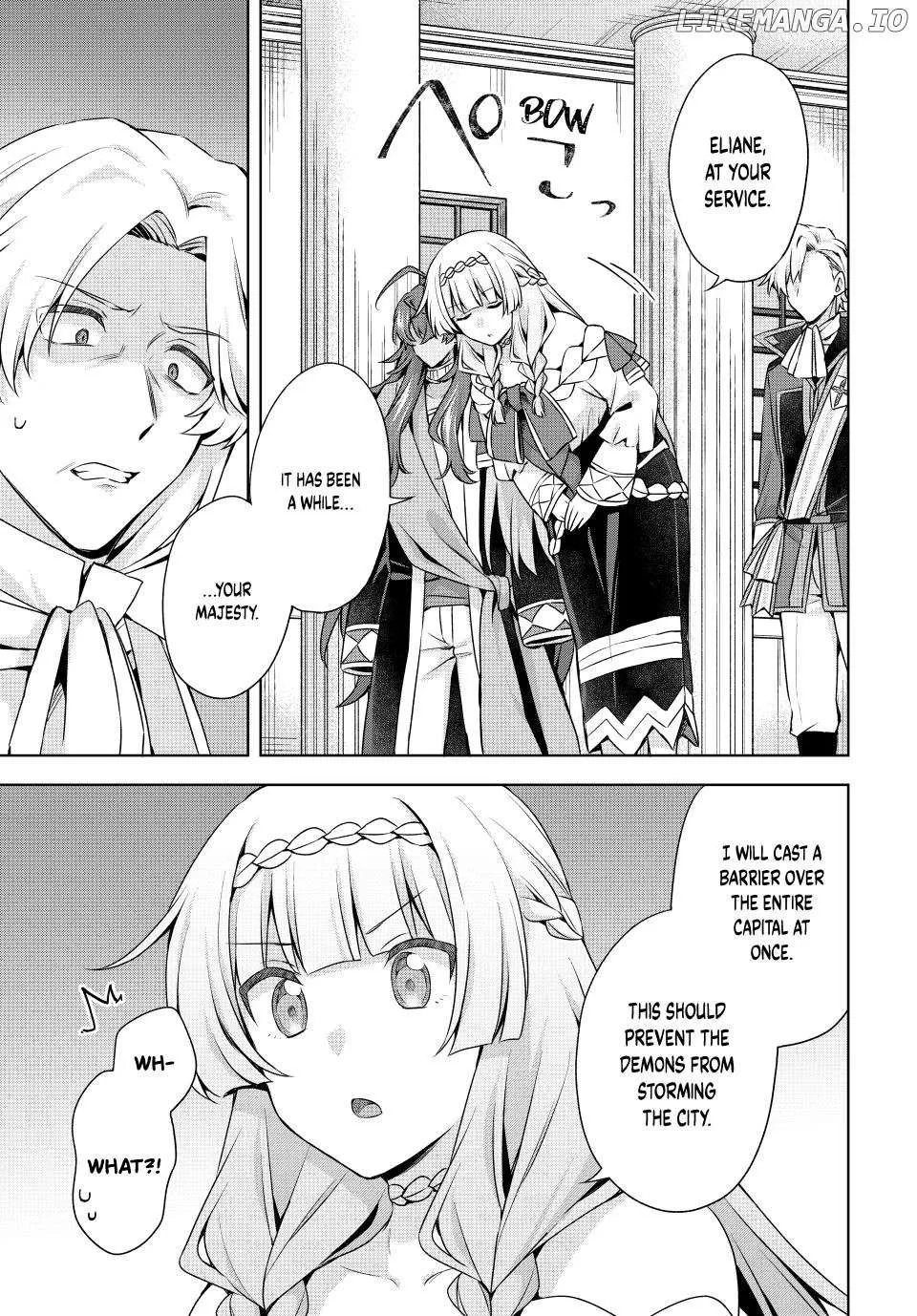 Shin no Seijo de aru Watashi wa Tsuihou Saremashita. Dakara Kono Kuni wa Mou Owari desu Chapter 50 page 18 - 
