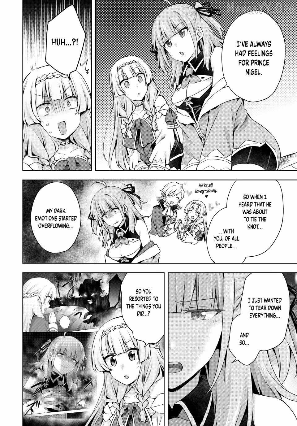 Shin no Seijo de aru Watashi wa Tsuihou Saremashita. Dakara Kono Kuni wa Mou Owari desu Chapter 55 page 11 - 