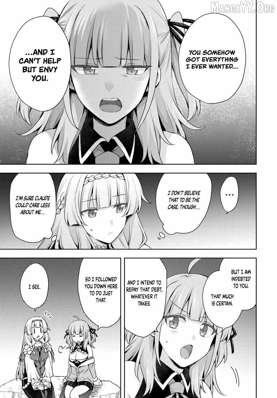 Shin no Seijo de aru Watashi wa Tsuihou Saremashita. Dakara Kono Kuni wa Mou Owari desu Chapter 55 page 14 - 