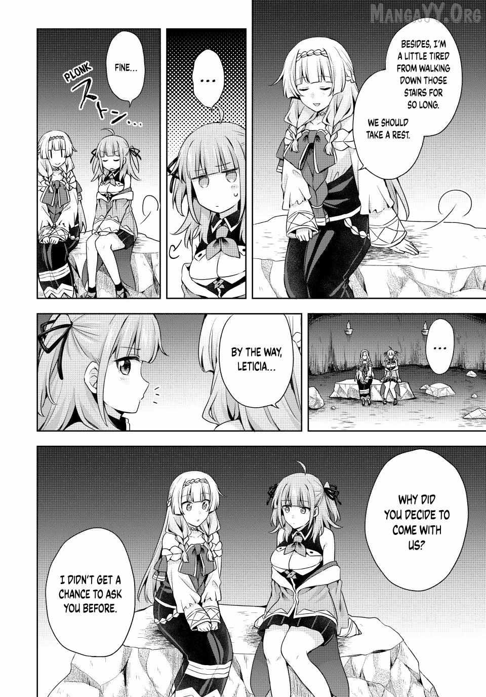 Shin no Seijo de aru Watashi wa Tsuihou Saremashita. Dakara Kono Kuni wa Mou Owari desu Chapter 55 page 9 - 