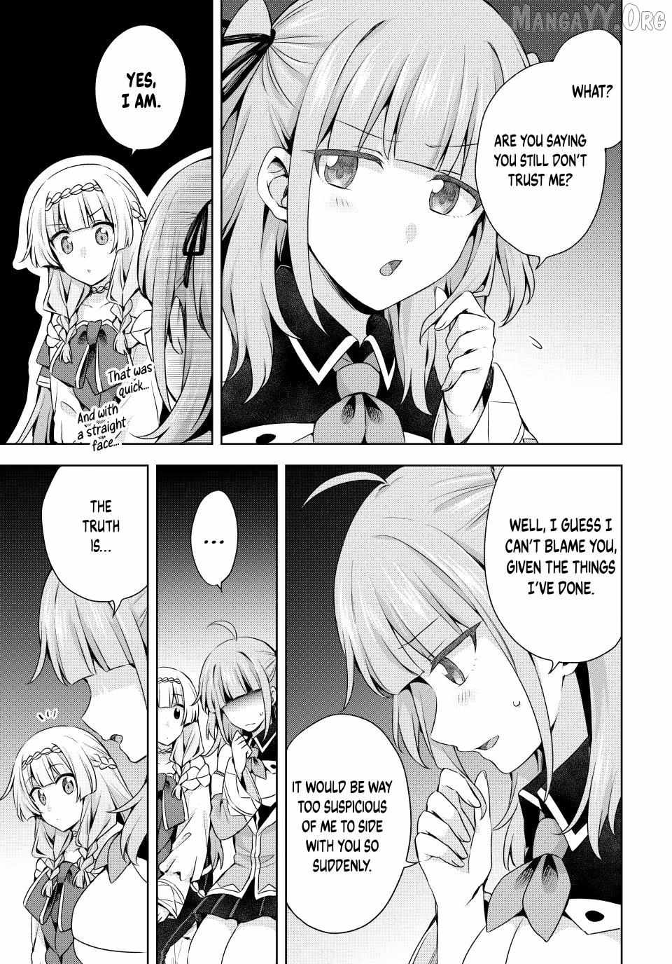 Shin no Seijo de aru Watashi wa Tsuihou Saremashita. Dakara Kono Kuni wa Mou Owari desu Chapter 55 page 10 - 