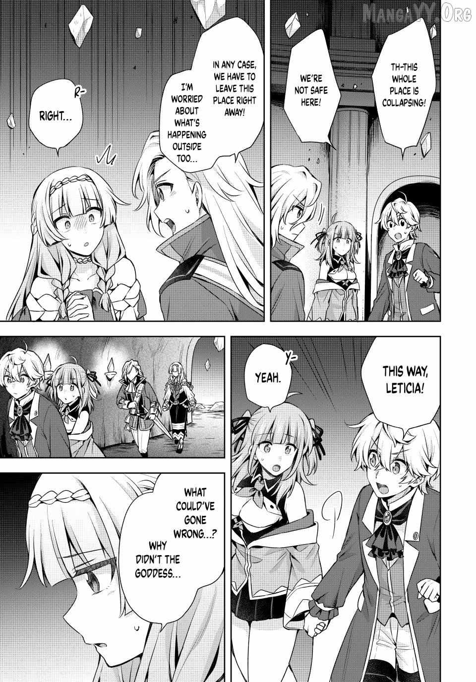 Shin no Seijo de aru Watashi wa Tsuihou Saremashita. Dakara Kono Kuni wa Mou Owari desu Chapter 56 page 27 - 